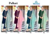Pulkari By Mrudangi Pure Velvelt With Embroidered & Sequence Work Top With Bottom Dupatta Onlione Wholesale
